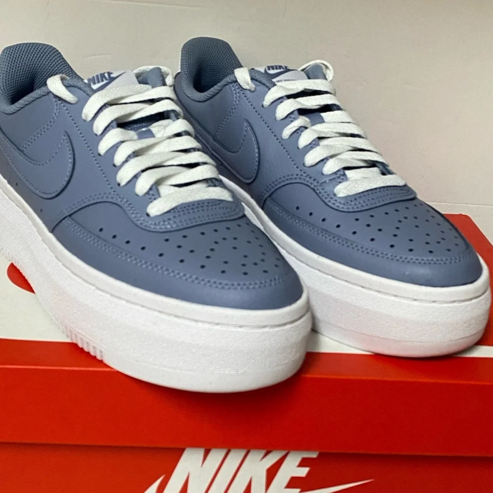 Nike Court Vision Alta / Ashen Slate Blue DM0113-400 Women's Size 11 New! - Picture 3 of 12